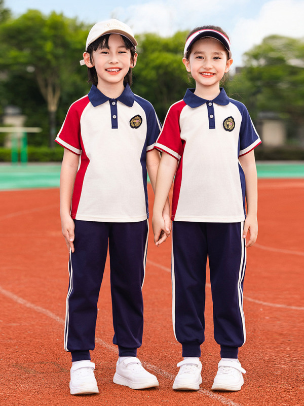 小学生校服夏季短袖儿童班服一年级运动会春秋季套装幼儿园园服装|undefined