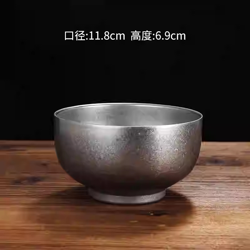 12cm 원형 화상방지 그릇(눈송이 모래)