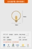 All copper material - copper color - single head - three-color light