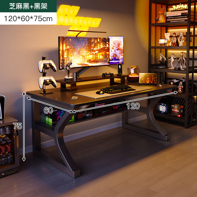 Escritorio de computadora blanco Escritorio de escritorio para juegos domésticos Escritorio de dormitorio Escritorio de escritorio Escritorio simple Escritorio de oficina para adultos