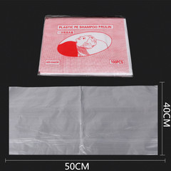 Hair care disposable wash head pad, waterproof film towel pad shoulder paper plastic cape salon beauty supplies