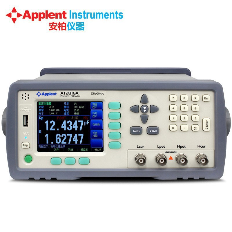 常州安柏 精密型LCR数字电桥AT2816A AT2816B 电容电感电阻仪