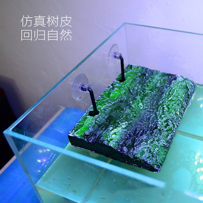 Mesa flotante cuadrada GT92 verde