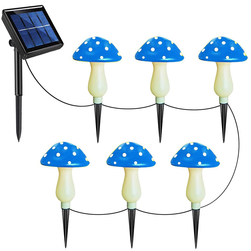Nuevo popular seta lámpara impermeable al aire libre jardín lámpara Villa jardín pequeño patio decoración atmósfera pequeña lámpara de césped