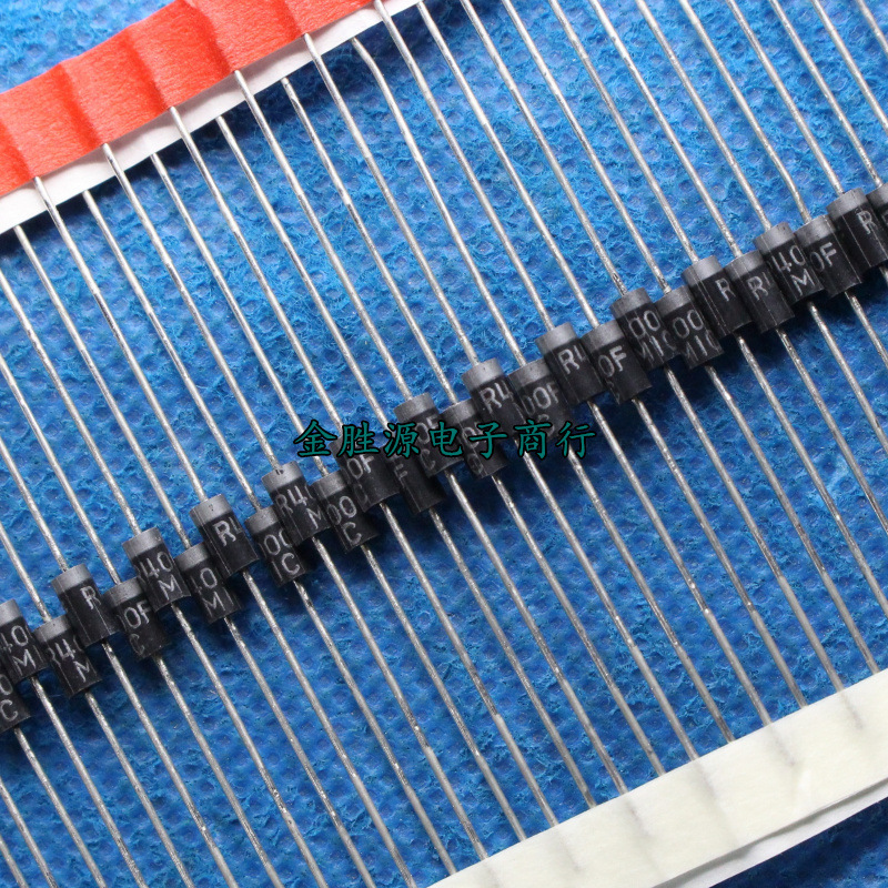 高压整流二极管 R4000F RFC4K 1A 4000V DO-41 R4000硅堆（50只）