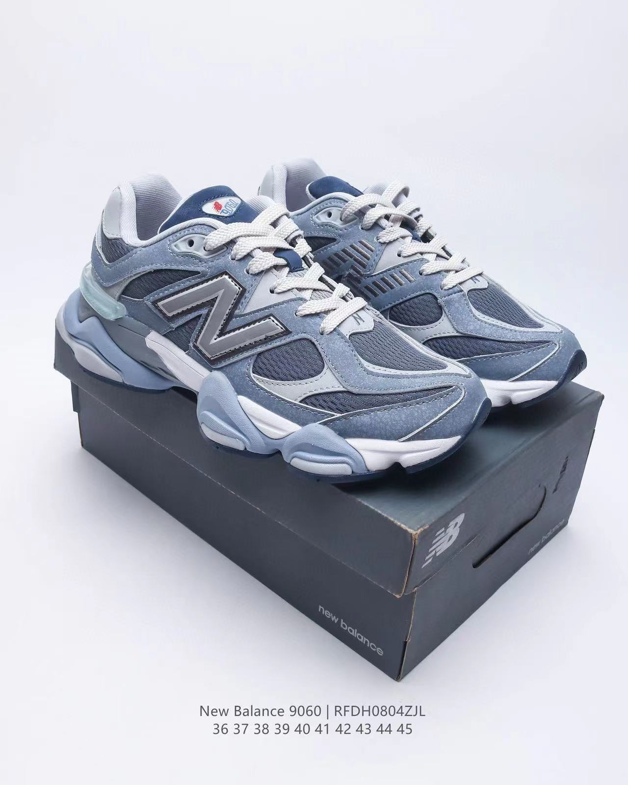 Fabricante Putian venta directa nb9060 milenio pezuña de elefante para hombres y mujeres con una base gruesa elevación deportiva de tendencia milenial para correr