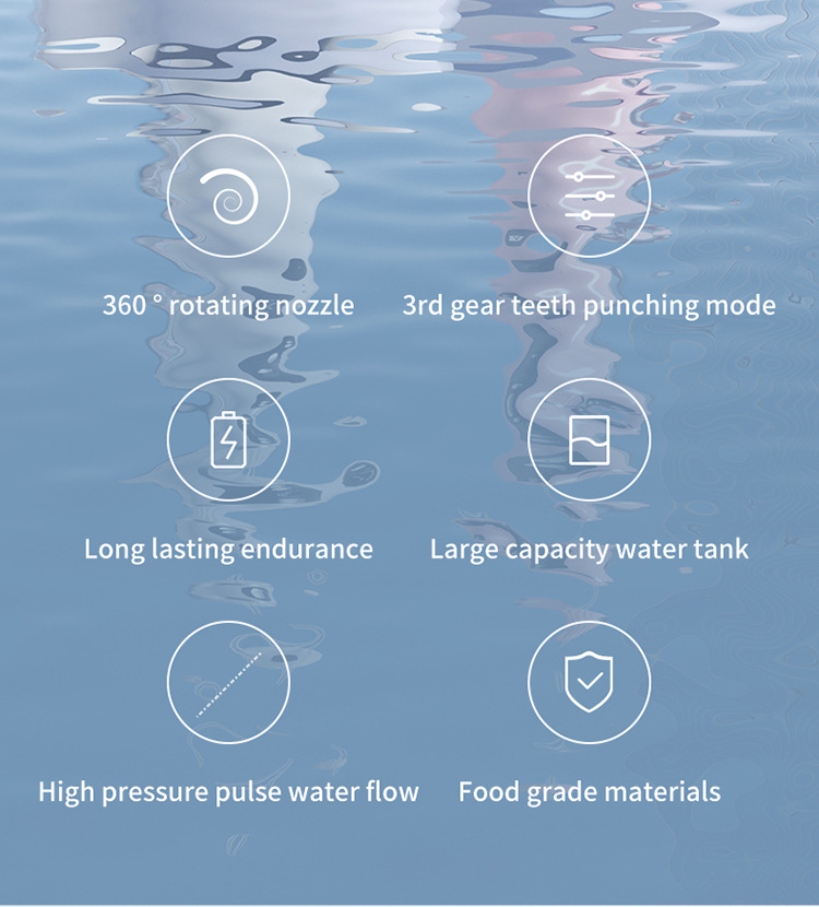 Draagbare elektrische monddouche voor gebitsreiniging_voghion.com
