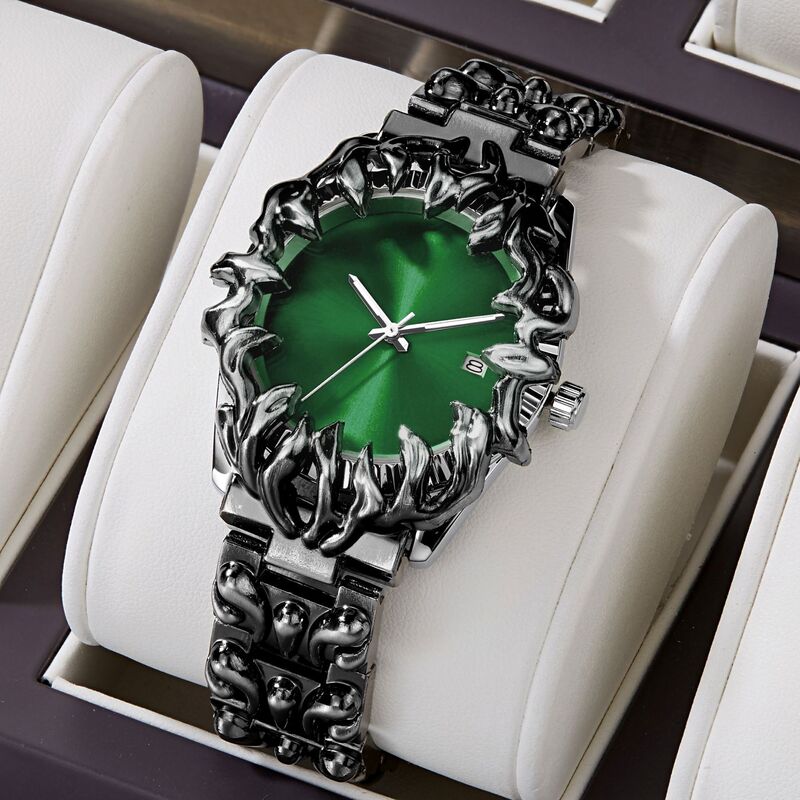 Millennium Vintage Irregular Claw Alabaster European and American Style Men's Niche Waterproof Watch Source Factory