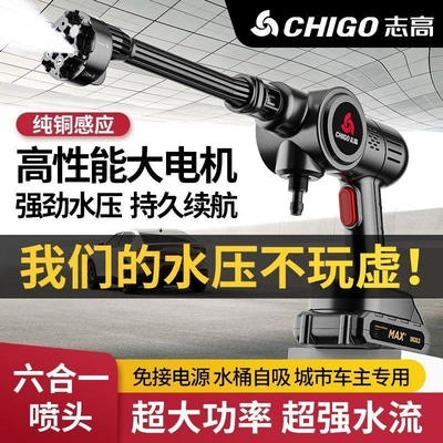 Car washing machine Water Gun Lithium Battery Strong Pressure