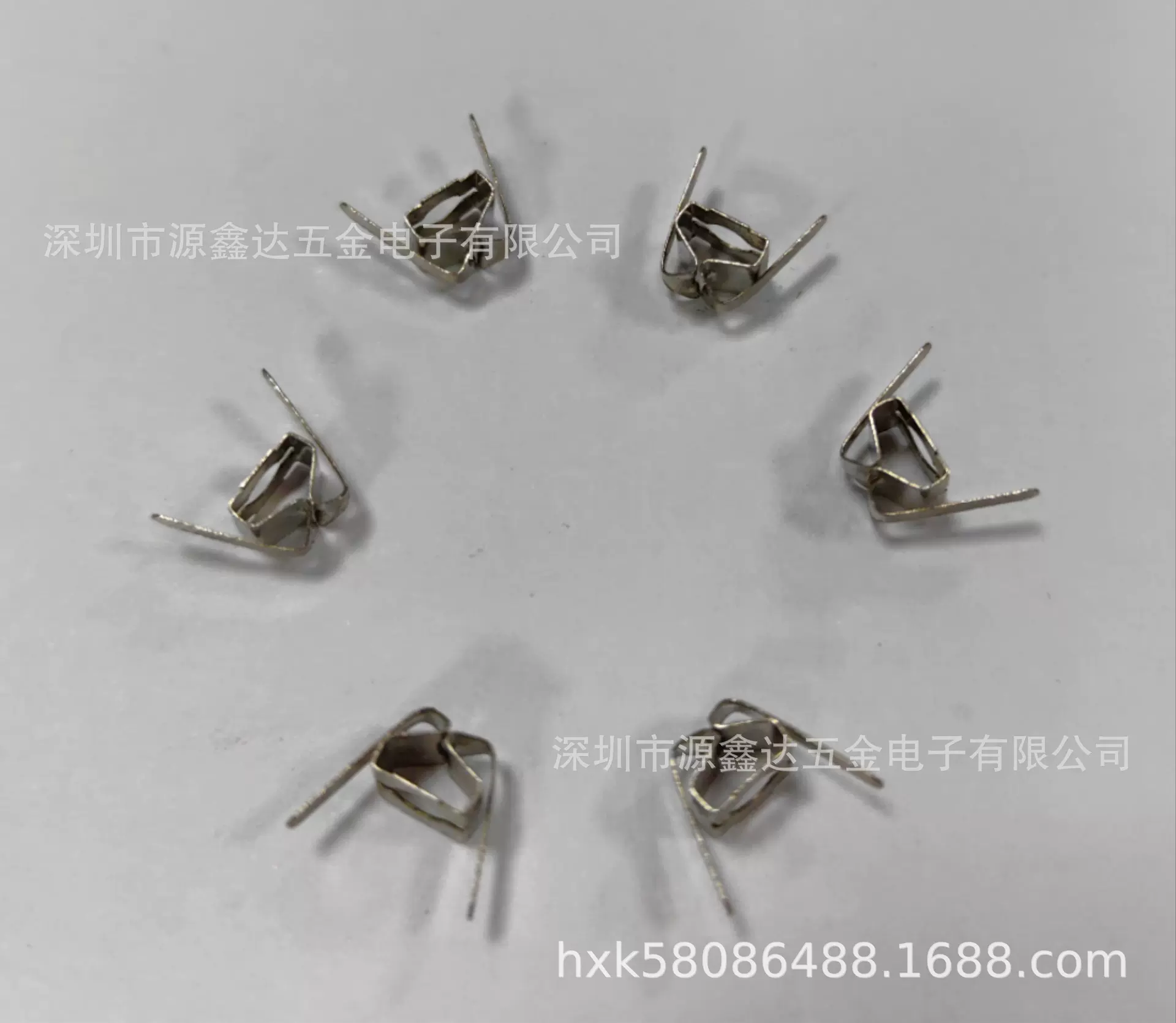 厂家供应电源弹片线路板不锈钢弹片精密电子弹片电池片