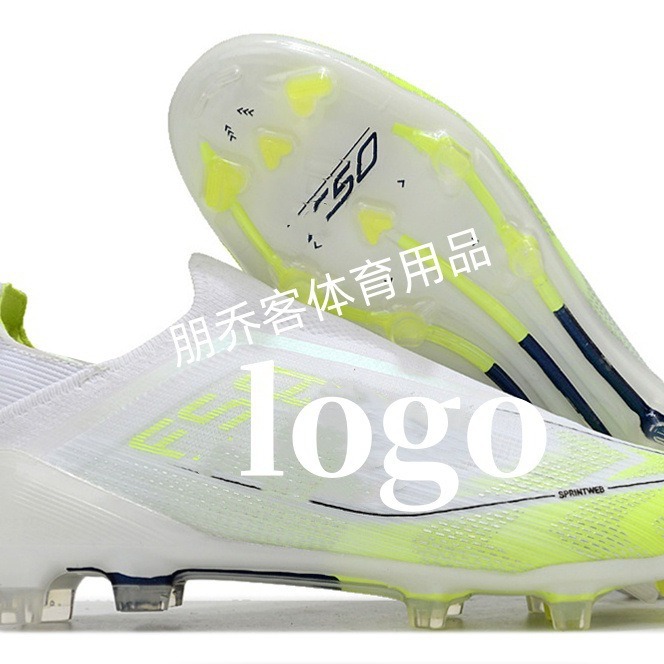 Putian exporta transfronterizos zapatos de fútbol para hombre nuevos de la serie X de la Copa Mundial F50FG sin clavos y sin cordones para competición y estudiantes.