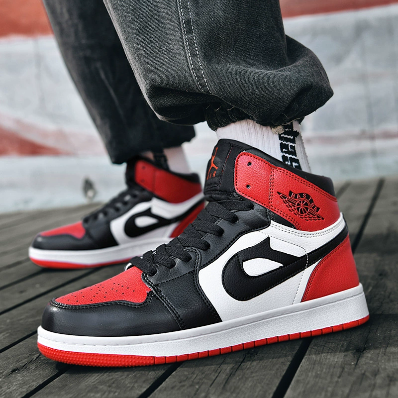 Air Jordan 1, качественные кроссовки, модная спортивная обувь для отдыха, универсальная обувь для мужчин и женщин, любимые