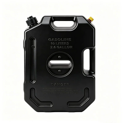 Kempinq və səyahət use with fueling hose, off-road emergency - 10l-black-anti-static-and-explosion-proof-oil-drum