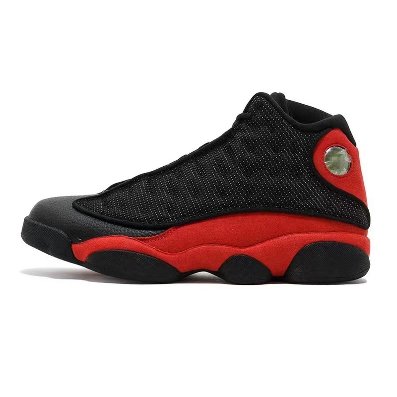 莆田靴 AJ13 純正オリジナル Qiao 13 通気性クッション性滑り止めミッドトップスポーツシューズメンズハイトップ実用的なバスケットボールシューズ|undefined