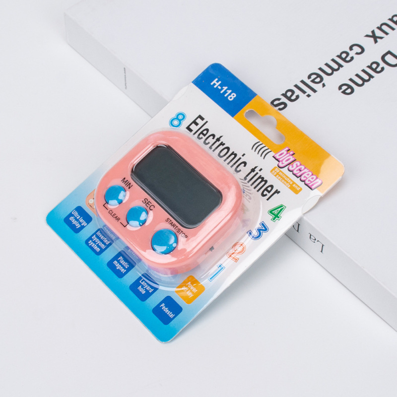 タイマーキッチンタイマー正カウントダウン大ディスプレイ電子目覚まし時計学生時間マネージャ卸売り|undefined
