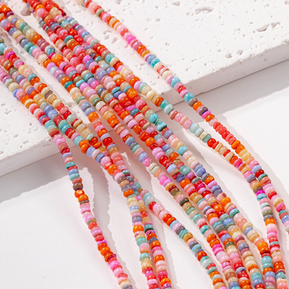 12g Weight Beads Jewelry Making Type DIY Jewelry Accessories Classification One Shell Solid Color DIY Jewelry Accessories Beads
