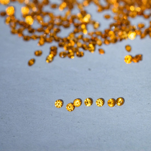 Natural Fanta Stone Round 1.3/1.5mm Crystal Clean Natural Fanta Stone Natural Color Gem Wholesale