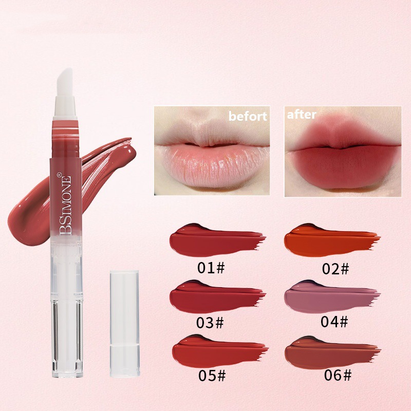 Sexy Solid Color Plastic Lip Glaze display picture 1