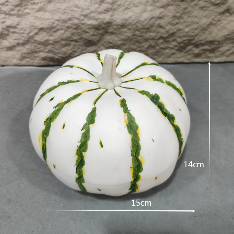 ハロウィンショッピングモールウィンドウ装飾模擬野菜偽カボチャ装飾キャビネット写真ディスプレイカボチャモデル|undefined