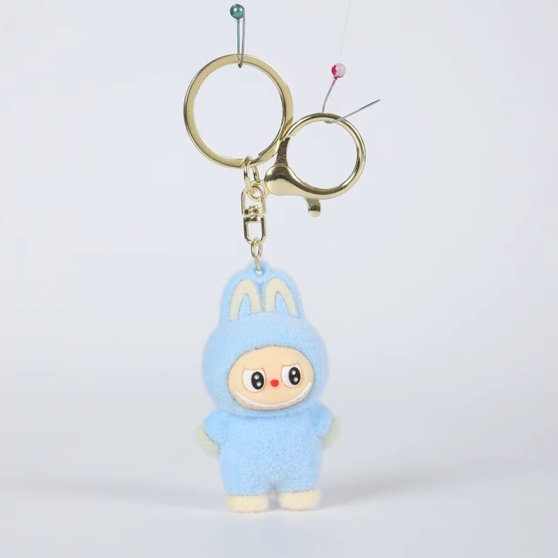 新しい植毛小動物キーホルダー Douyin 生放送ラブブ人形バッグペンダントクリエイティブ小さなギフトペンダント|undefined