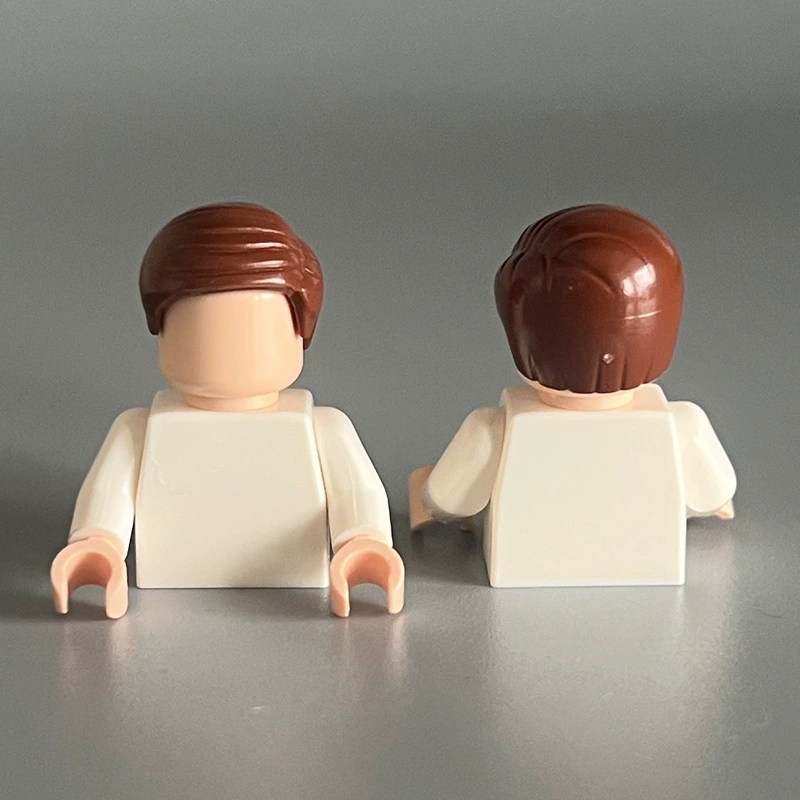 Игрушка Lego аксессуары для мини‑фигурок — набор мелких деталей DIY, разноцветные причёски