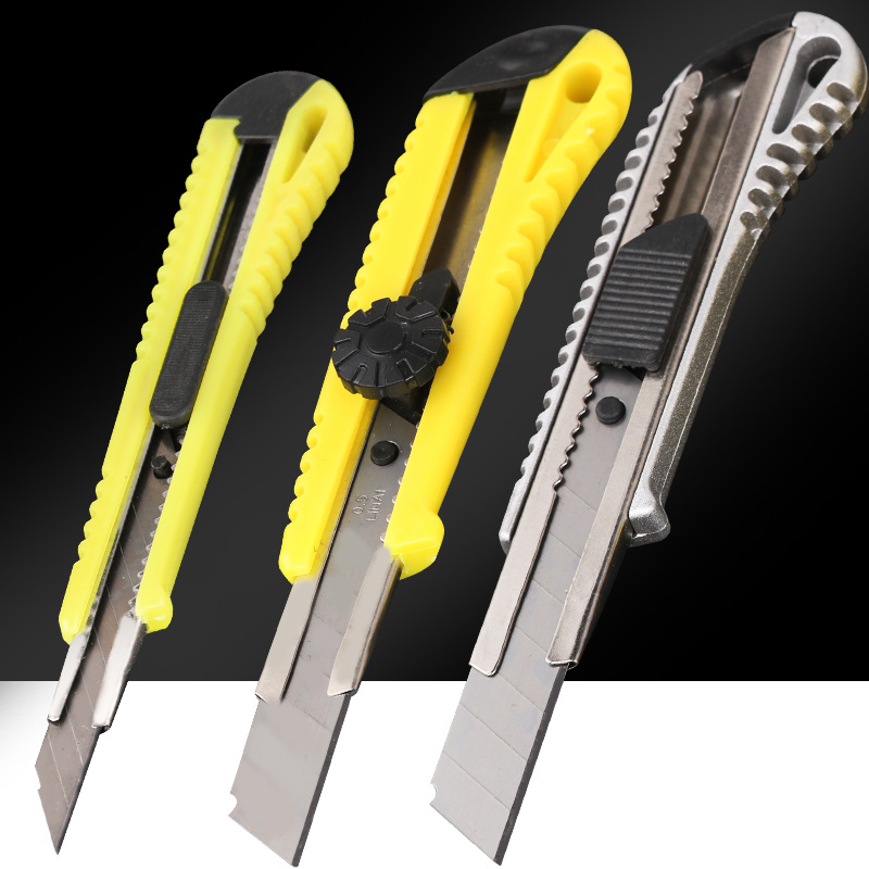 大号美工刀小号刀片开箱器裁纸刀介刀手工刀墙纸手工刀弯刀工具刀