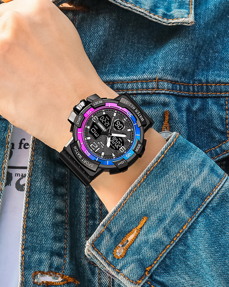 Men's Sports Watch Luminous Waterproof Electronic Digital Sport_voghion.com