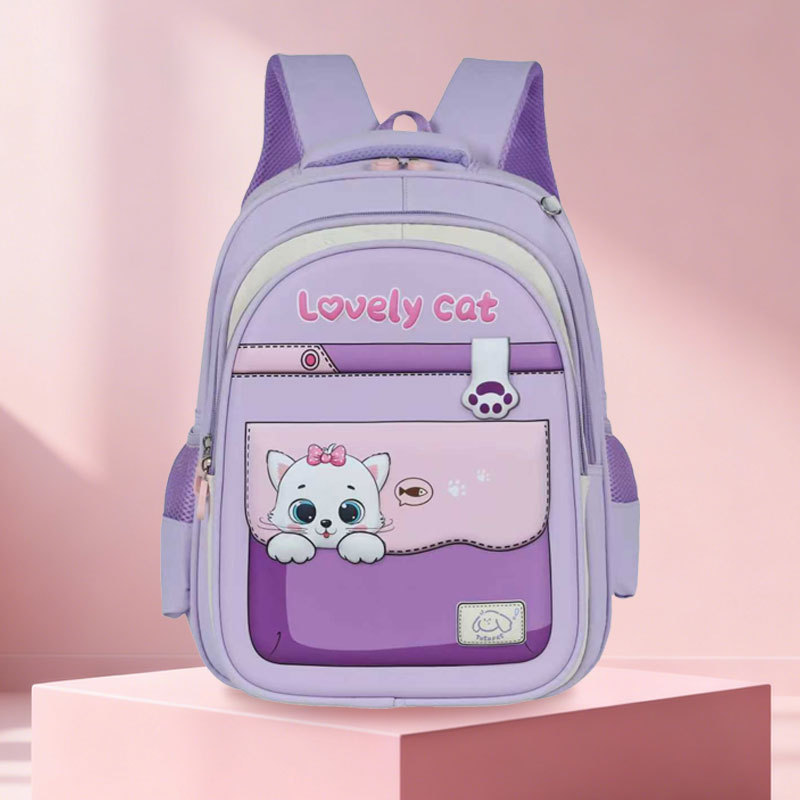 Comercio exterior bolsas escolares para niños y niñas caricaturas lindas mochilas de hombro bolsas de lápiz de espalda ligeras para niños mochilas