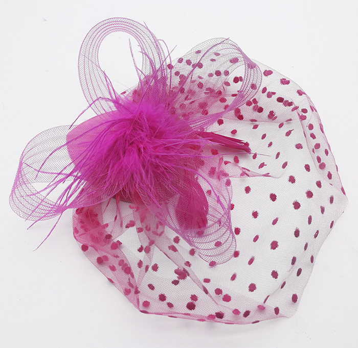 33g Weight Veil Hair Accessories Type 1 Piece Quantity Holiday, Daily Occasion Gauze Material Solid Color Pattern Women's Gender Ethnic Style Style Women's Ethnic Style Solid Color Gauze Veil 2