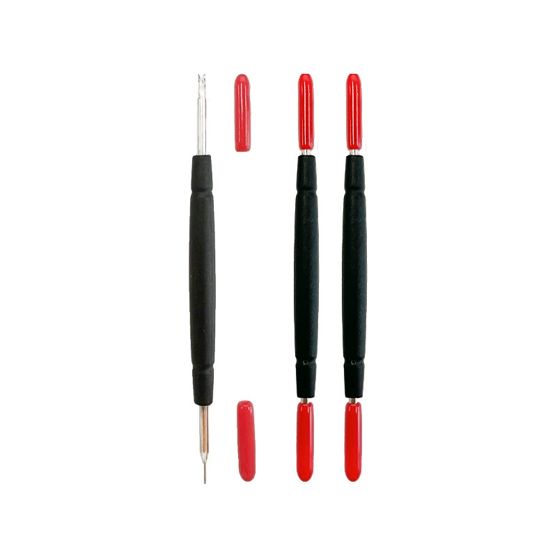 Инструмент для ремонта часов с защитной крышкой Необработанная вилка для ушей с двойной головкой Необработанные уши Партия Ремень для демонтажа Стальной ремешок Аксессуары для часов Часы Вилка для ушей