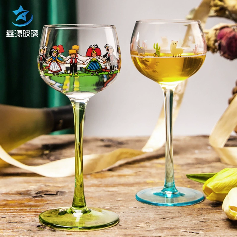 Минифигурки, коктейльное бокал для вина, милая кукла
