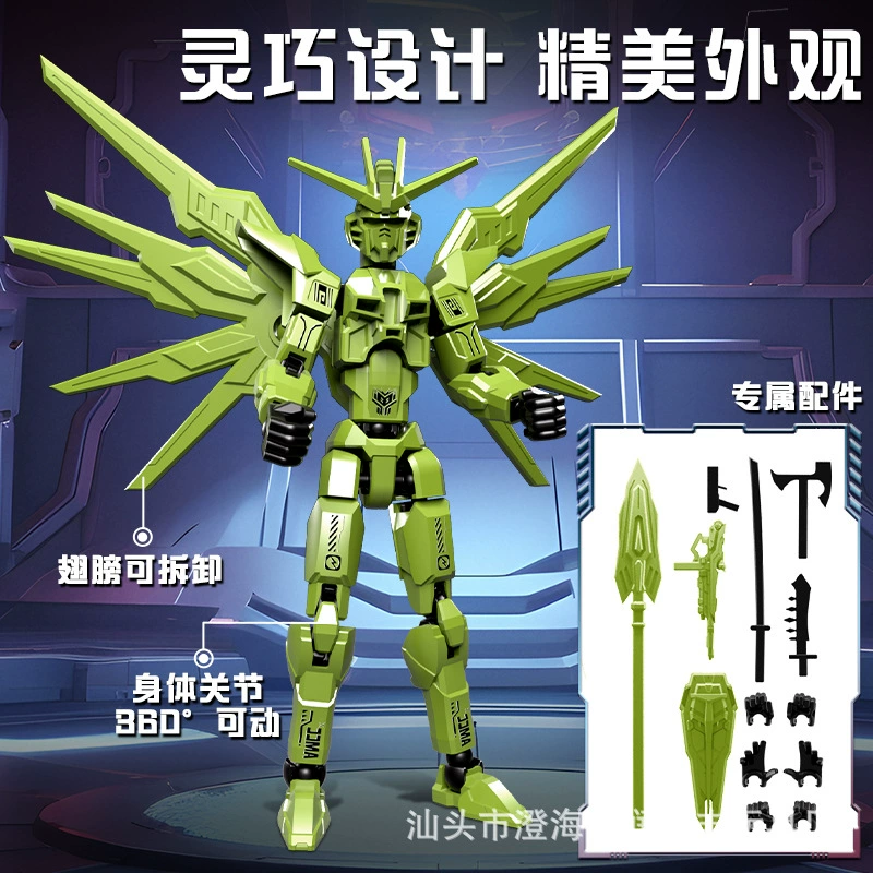 Multi-joint constructor, minifigure, for import, new collection, anti-stress, wholesale