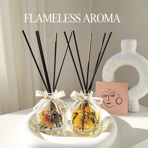 High-quality Rose Citrus Flameless Aroma Oil Set for Hotels, Inns, Clothing Stores, Air Freshener Ornament, Perfume