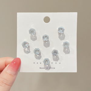 Flores jeans de cintura, pantalones de artefacto, aguja de botón más pequeña, cintura apretada, aguja de cintura ajustable