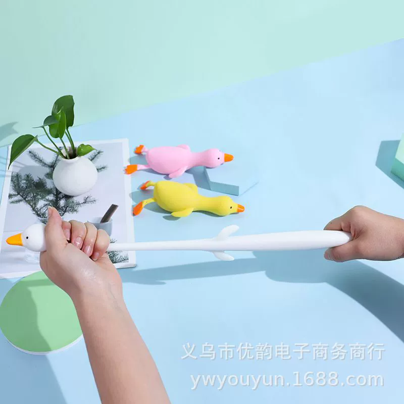 Игрушка, песок, слизь, антистресс, утка