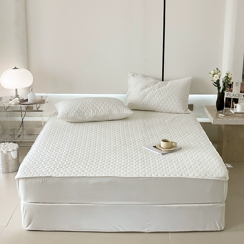 Quilted sheet, mattress, simple and elegant design, washable, increased thickness