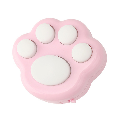 Cartoon Cat Paws Game Machine Toy Cute Creative Children's Memory Training Brain Teaser Small Toy Hanging Decor