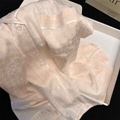 睡衣女士春秋季长袖仿真丝2025年新款气质韩版家居服套装可外穿女