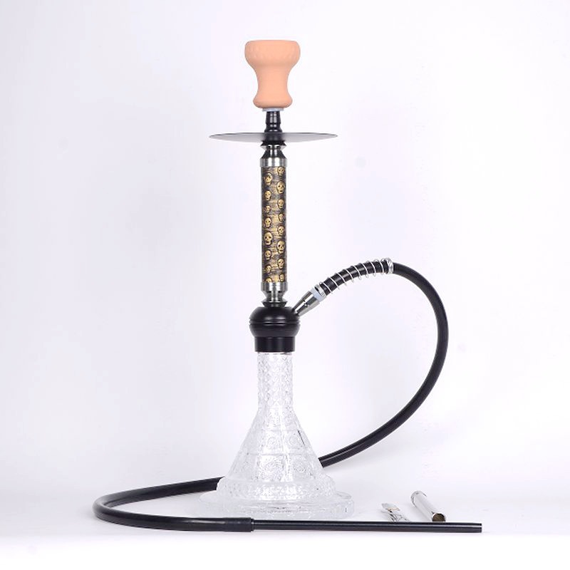 酒吧KTV热卖大烟雾中骷髅头水烟壶shisha hookah水烟工厂现货