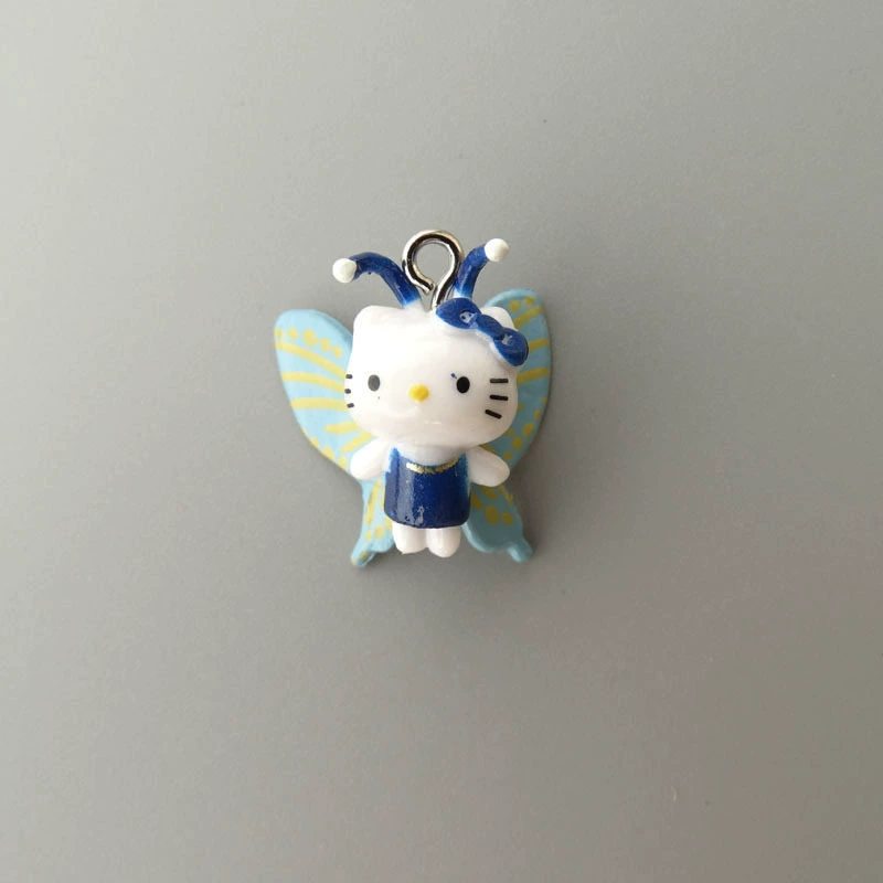 Hello Kitty, маленькая мини-фигура, подвеска, handmade
