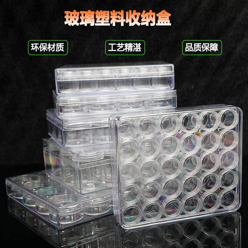 Acrylic Transparent Box Display Box Handmade Jewelry Shell Jewelry Earrings Storage Box Rectangular Desktop Box Acrylic Transparent Box Display Box Handmade Jewelry Shell Jewelry Earrings Storage Box Rectangular Desktop Box