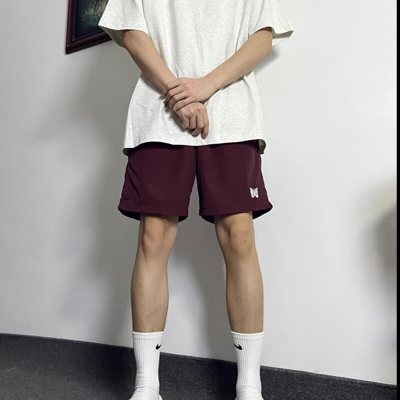 But knee American shorts men's summer quick-drying breathable basketball training pants street casual sports quarterpants trend