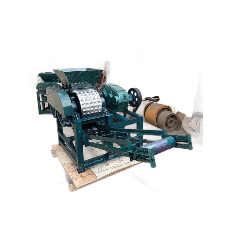 polvo de mineral de metal negro máquina de prensado de bolas polvo de mineral de metal máquina de fabricación de bolas y bloqueo de carbón activado de silicio y aluminio