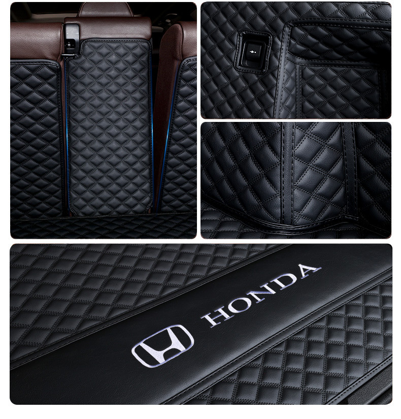Suitable for Honda Crv Haoying Xrv Binzhi Urv Crown Road Zrv Hrv Accord Leather Trunk Mat Tail Box Mat