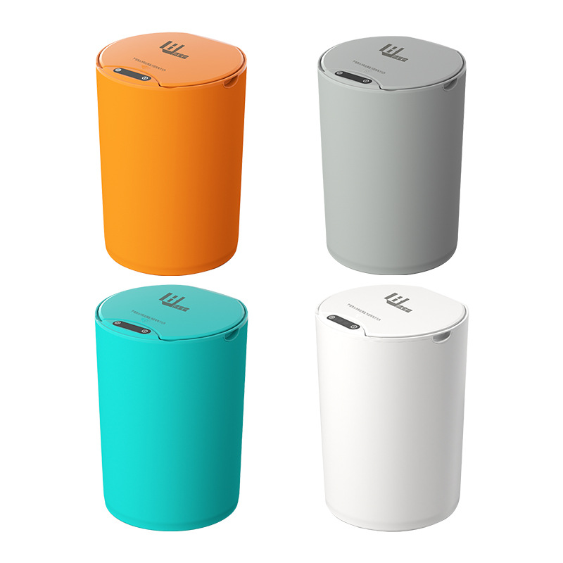 Cubo de basura inteligente impermeable – Sensor automático, ideal para baño y cocina