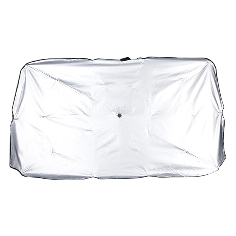 Parasol del coche parabrisas delantero sombrilla protección solar del coche aislamiento térmico escudo solar engranaje delantero sombrilla