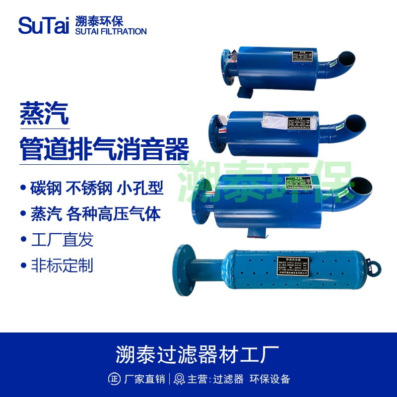 管道小孔消音器小孔喷注蒸汽排放排气消声器锅炉汽轮机安全阀风机