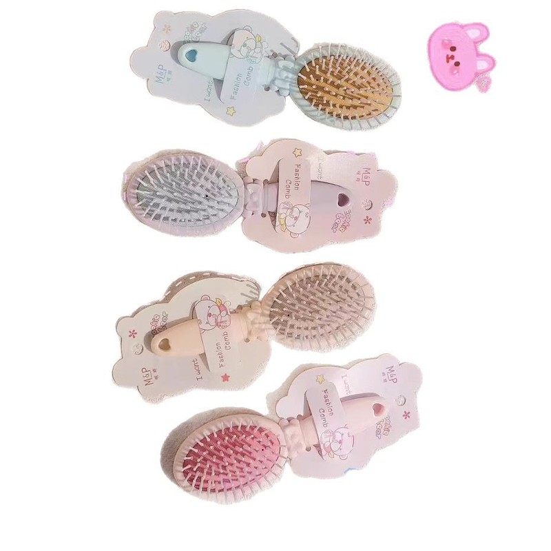 明牌のキャンディー色のエアクッションの美容櫛の少女のかわいい女の子の携帯の小さい櫛のエアバッグは櫛の卸売りをマッサージします。|undefined