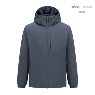 跨境棉服2026冬季新款棉衣锦纶防水轻薄羽绒棉服男士防寒棉袄外套