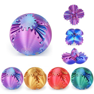 3D��ӡ�羳�X݆����N�≺�����D��ɻ��Ȥζһ�w Gear Ball